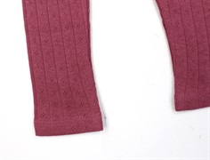 Lil Atelier dry rose hulmønster legging